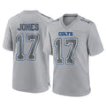 Parkc IN.Colts #17 Daniel Jones Player Gray Atmosphere Fashion Home Game Stitched Jerseys