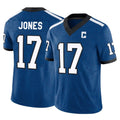Parkc IN.Colts #17 Daniel Jones Player Royal Limited Indiana Nights Alternate Vapor F.U.S.E. Home Game Stitched Jerseys