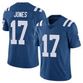 Parkc IN.Colts #17 Daniel Jones Player Royal Limited Vapor Untouchable Home Game Stitched Jerseys