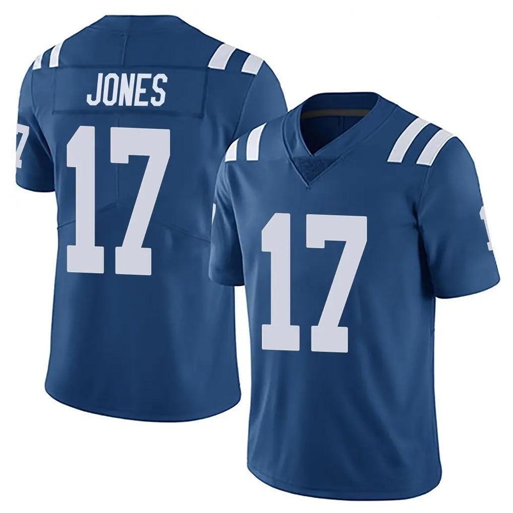 Parkc IN.Colts #17 Daniel Jones Player Royal Limited Vapor Untouchable Home Game Stitched Jerseys