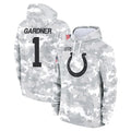 Parkc IN.Colts #1 Sauce Gardner Player Arctic Camo Salute to Service Hoodies Limited Game Stitched Jerseys