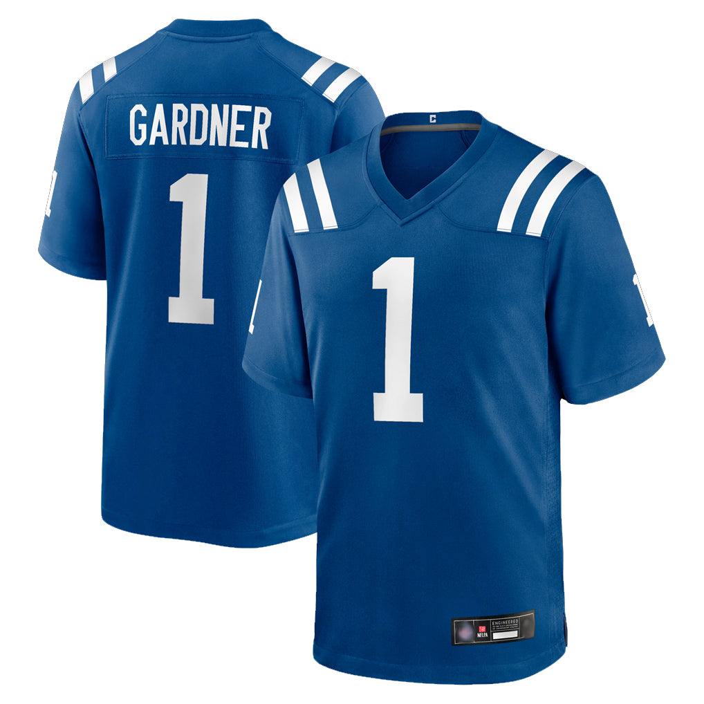 Parkc IN.Colts #1 Sauce Gardner Player Royal Home Game Stitched Jerseys