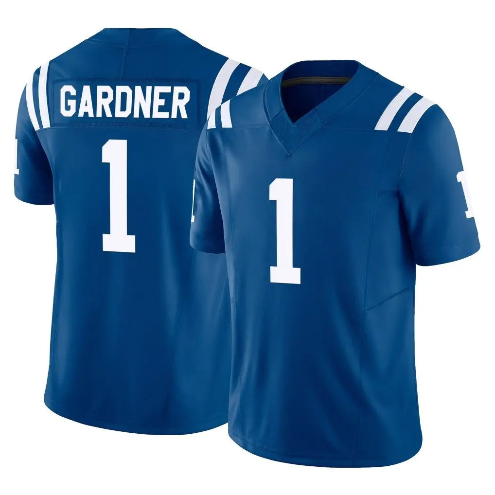 Parkc IN.Colts #1 Sauce Gardner Player Royal Limited Vapor F.U.S.E. Home Game Stitched Jerseys