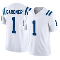 Parkc IN.Colts #1 Sauce Gardner Player White Limited Vapor F.U.S.E. Home Game Stitched Jerseys