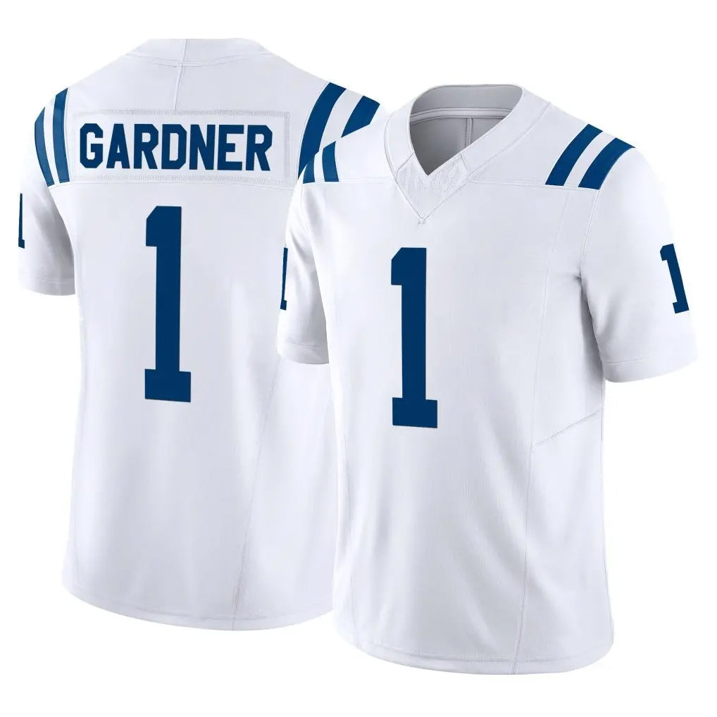 Parkc IN.Colts #1 Sauce Gardner Player White Limited Vapor F.U.S.E. Home Game Stitched Jerseys