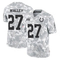 Parkc IN.Colts #27 Justin Walley Player Arctic Camo Salute To Service Limited Game Stitched Jerseys
