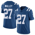 Parkc IN.Colts #27 Justin Walley Player Royal Limited Vapor Untouchable Home Game Stitched Jerseys