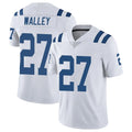 Parkc IN.Colts #27 Justin Walley Player White Limited Vapor Untouchable Home Game Stitched Jerseys