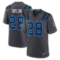 Parkc IN.Colts #28 Jonathan Taylor Anthracite 2026 Rivalries Collection Game Stitched Jerseys