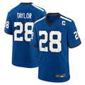 Parkc IN.Colts #28 Jonathan Taylor Player Royal Alternate Indiana Nights Home Game Stitched Jerseys
