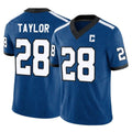 Parkc IN.Colts #28 Jonathan Taylor Player Royal Limited Indiana Nights Alternate Vapor F.U.S.E. Home Game Stitched Jerseys