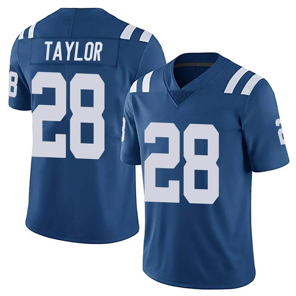 Parkc IN.Colts #28 Jonathan Taylor Player Royal Limited Vapor Untouchable Home Game Stitched Jerseys
