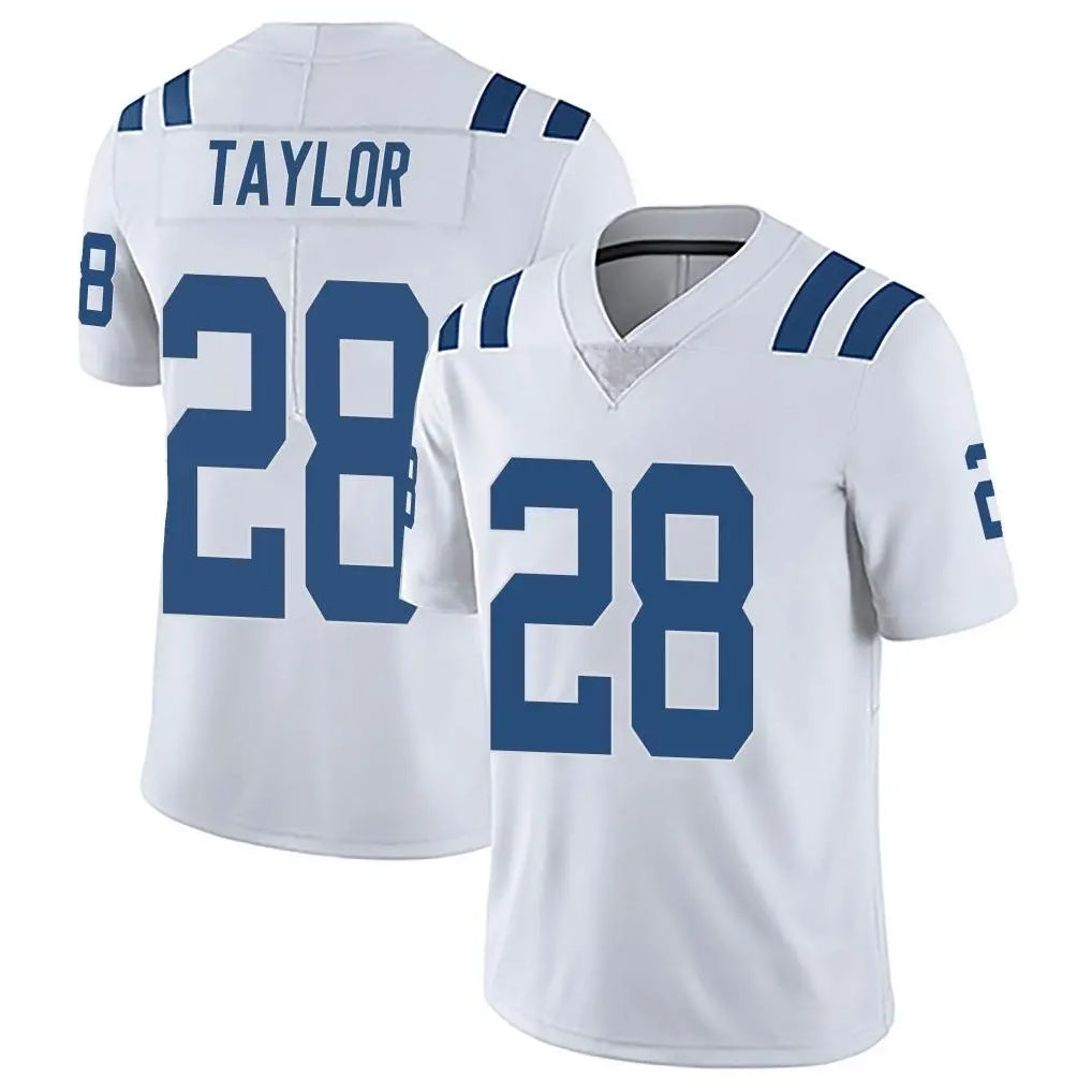 Parkc IN.Colts #28 Jonathan Taylor Player White Limited Vapor Untouchable Home Game Stitched Jerseys