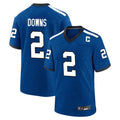Parkc IN.Colts #2 Josh Downs Player Royal Alternate Indiana Nights Home Game Stitched Jerseys