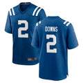 Parkc IN.Colts #2 Josh Downs Player Royal Home Game Stitched Jerseys