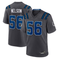 Parkc IN.Colts #56 Quenton Nelson Anthracite 2026 Rivalries Collection Game Stitched Jerseys