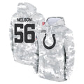 Parkc IN.Colts #56 Quenton Nelson Player Arctic Camo Salute to Service Hoodies Limited Game Stitched Jerseys