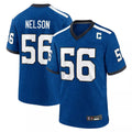 Parkc IN.Colts #56 Quenton Nelson Player Royal Alternate Indiana Nights Home Game Stitched Jerseys