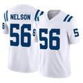 Parkc IN.Colts #56 Quenton Nelson Player White Limited Vapor F.U.S.E. Home Game Stitched Jerseys