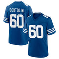 Parkc IN.Colts #60 Tanor Bortolini Player Royal Limited Home Game Stitched Jerseys