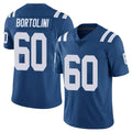 Parkc IN.Colts #60 Tanor Bortolini Player Royal Limited Vapor Untouchable Home Game Stitched Jerseys