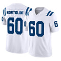 Parkc IN.Colts #60 Tanor Bortolini Player White Limited Vapor F.U.S.E. Home Game Stitched Jerseys