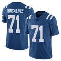 Parkc IN.Colts #71 Matt Goncalves Player Royal Limited Vapor Untouchable Home Game Stitched Jerseys