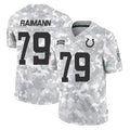 Parkc IN.Colts #79 Bernhard Raimann Player Arctic Camo Salute To Service Limited Game Stitched Jerseys