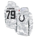 Parkc IN.Colts #79 Bernhard Raimann Player Arctic Camo Salute to Service Hoodies Limited Game Stitched Jerseys