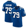 Parkc IN.Colts #79 Bernhard Raimann Player Royal Alternate Indiana Nights Home Game Stitched Jerseys