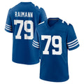 Parkc IN.Colts #79 Bernhard Raimann Player Royal Limited Home Game Stitched Jerseys