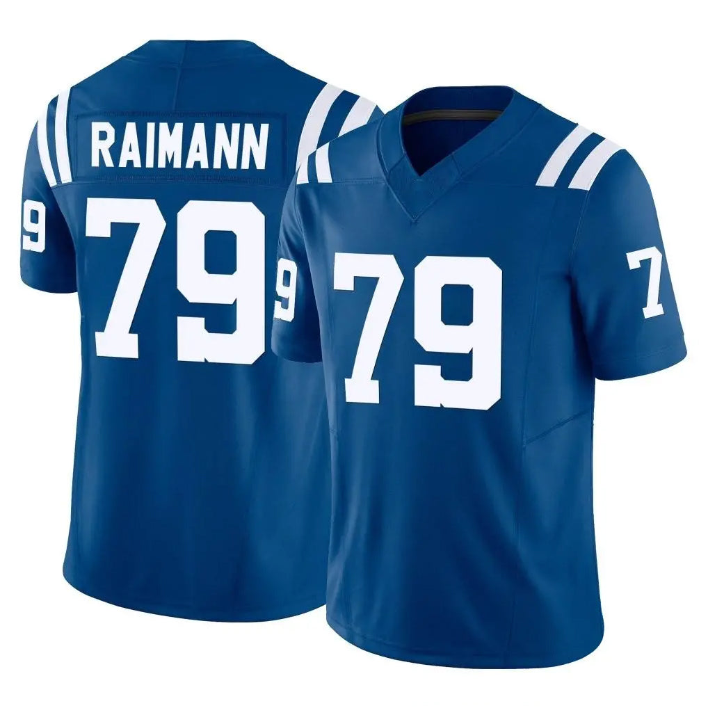 Parkc IN.Colts #79 Bernhard Raimann Player Royal Limited Vapor F.U.S.E. Home Game Stitched Jerseys
