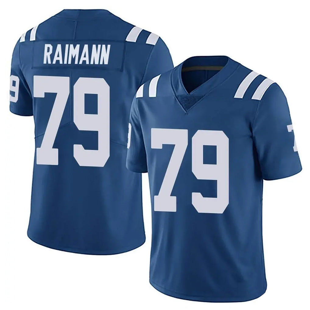 Parkc IN.Colts #79 Bernhard Raimann Player Royal Limited Vapor Untouchable Home Game Stitched Jerseys