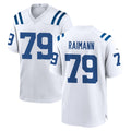 Parkc IN.Colts #79 Bernhard Raimann Player White Home Game Stitched Jerseys