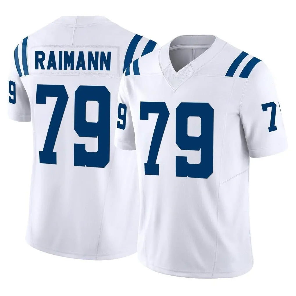 Parkc IN.Colts #79 Bernhard Raimann Player White Limited Vapor F.U.S.E. Home Game Stitched Jerseys