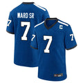 Parkc IN.Colts #7 Charvarius Ward Sr. Player Royal Alternate Indiana Nights Home Game Stitched Jerseys