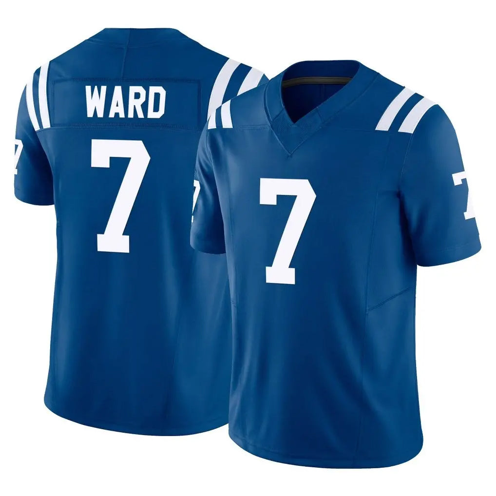 Parkc IN.Colts #7 Charvarius Ward Sr. Player Royal Limited Vapor F.U.S.E. Home Game Stitched Jerseys
