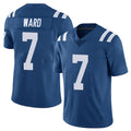 Parkc IN.Colts #7 Charvarius Ward Sr. Player Royal Limited Vapor Untouchable Home Game Stitched Jerseys