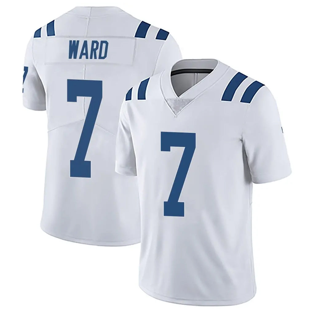 Parkc IN.Colts #7 Charvarius Ward Sr. Player White Limited Vapor Untouchable Home Game Stitched Jerseys