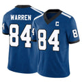 Parkc IN.Colts #84 Tyler Warren Player Royal Limited Indiana Nights Alternate Vapor F.U.S.E. Home Game Stitched Jerseys