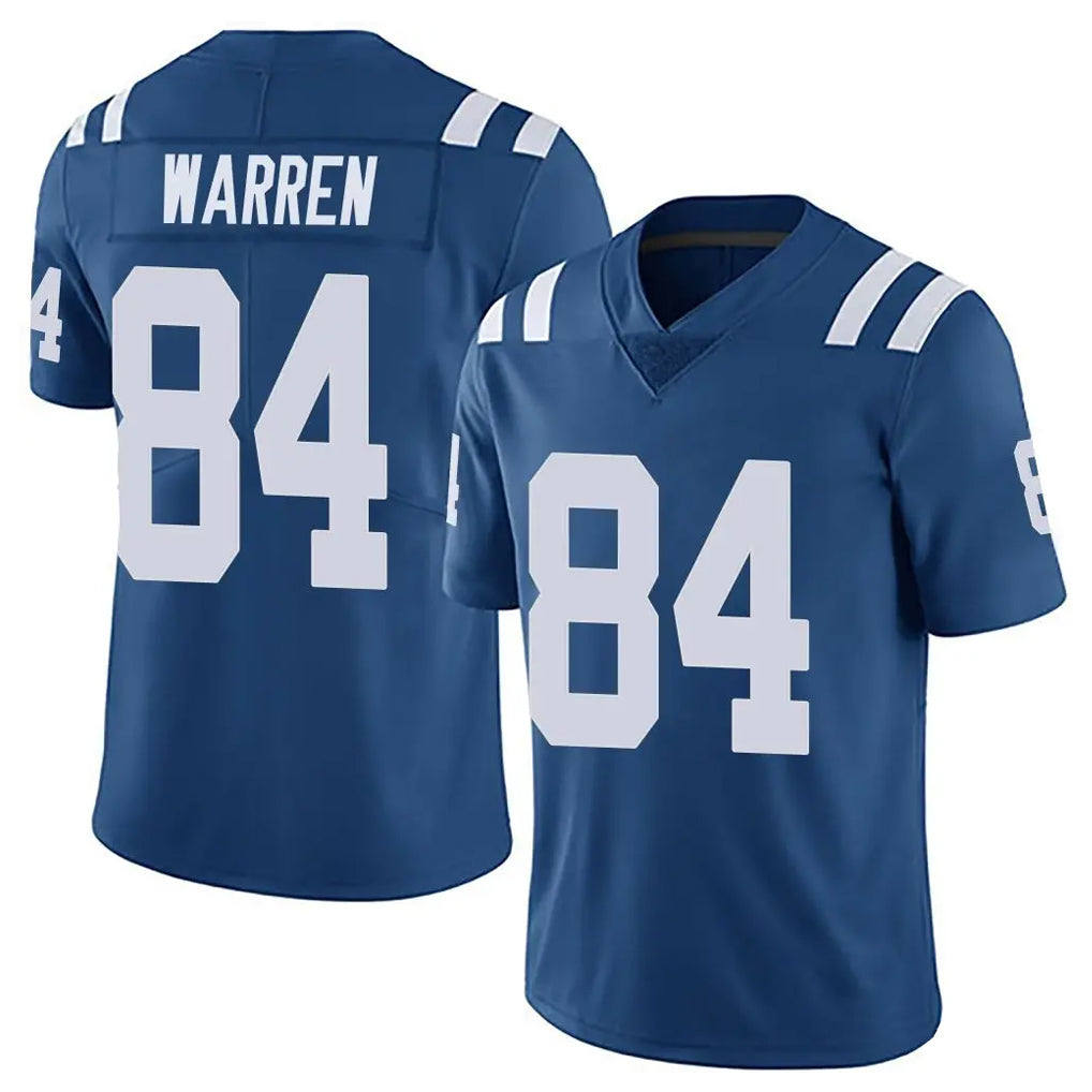 Parkc IN.Colts #84 Tyler Warren Player Royal Limited Vapor Untouchable Home Game Stitched Jerseys