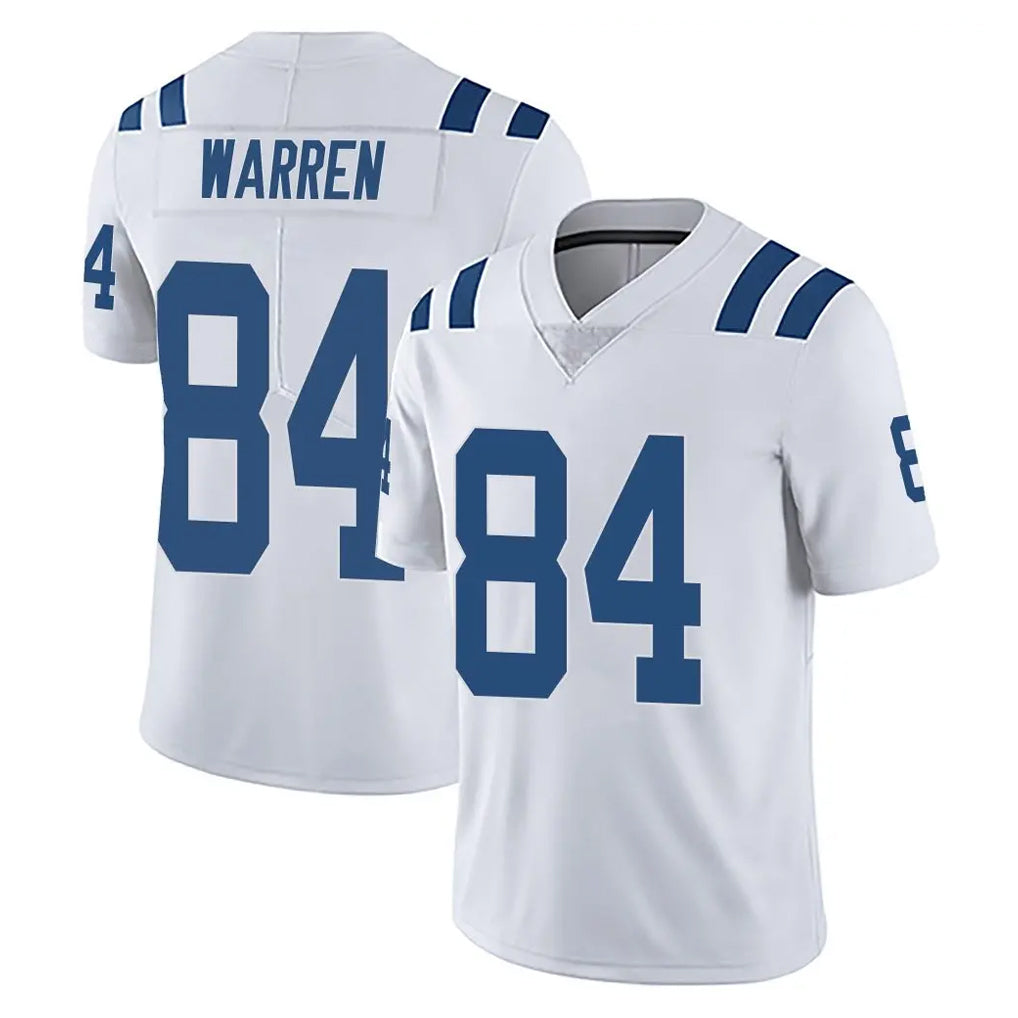 Parkc IN.Colts #84 Tyler Warren Player White Limited Vapor Untouchable Home Game Stitched Jerseys