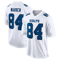 Parkc IN.Colts #84 Tyler Warren Player White Tundra Fashion Home Game Stitched Jerseys