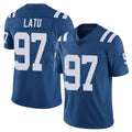 Parkc IN.Colts #97 Laiatu Latu Player Royal Limited Vapor Untouchable Home Game Stitched Jerseys
