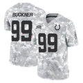 Parkc IN.Colts #99 DeForest Buckner Player Arctic Camo Salute To Service Limited Game Stitched Jerseys