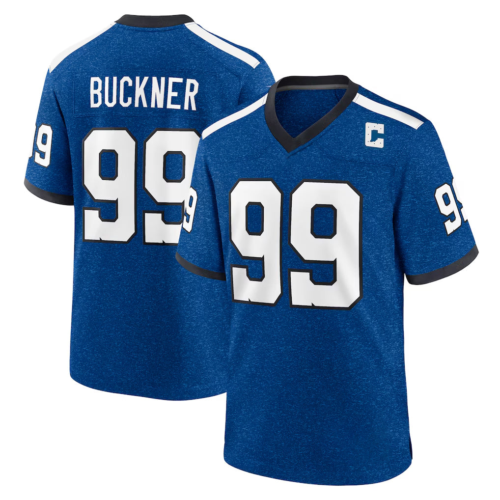Parkc IN.Colts #99 DeForest Buckner Player Royal Alternate Indiana Nights Home Game Stitched Jerseys