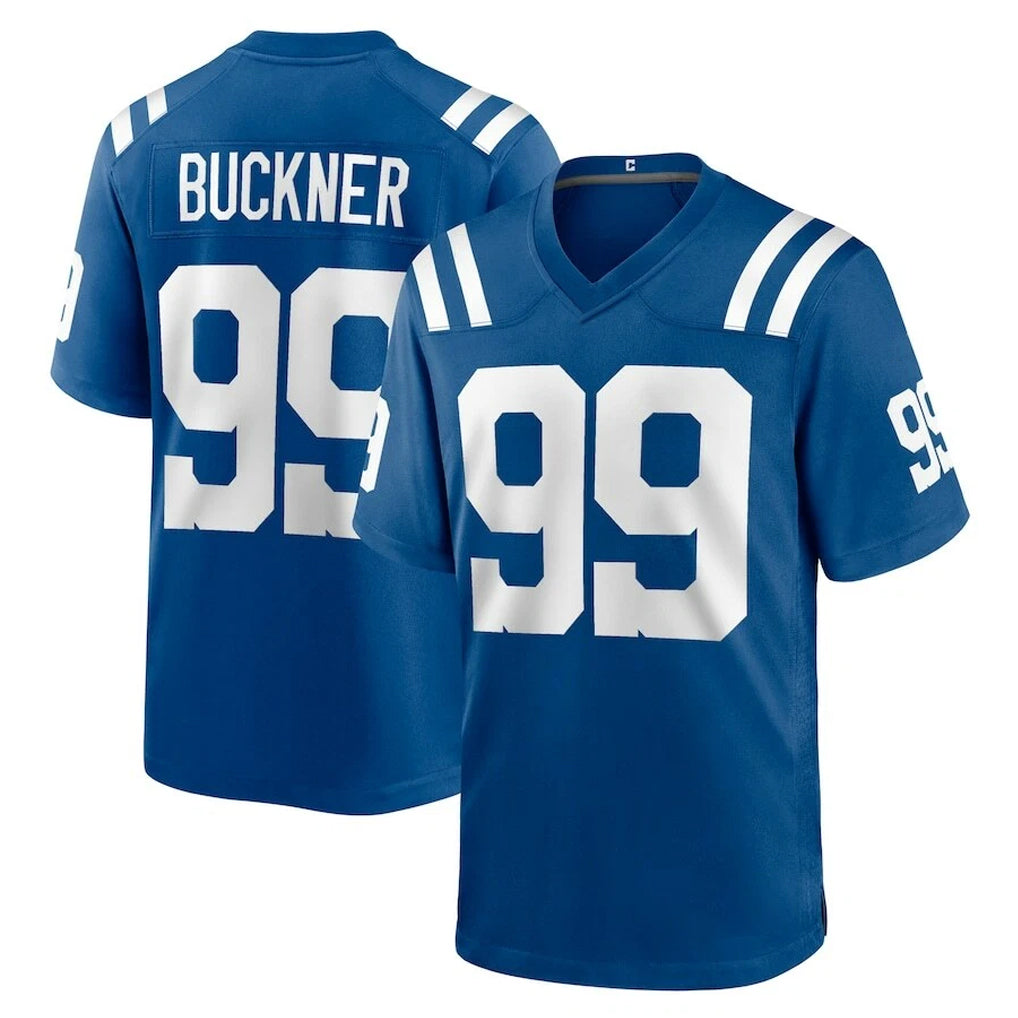 Parkc IN.Colts #99 DeForest Buckner Player Royal Home Game Stitched Jerseys