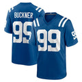 Parkc IN.Colts #99 DeForest Buckner Player Royal Home Game Stitched Jerseys