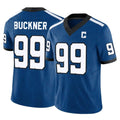 Parkc IN.Colts #99 DeForest Buckner Player Royal Limited Indiana Nights Alternate Vapor F.U.S.E. Home Game Stitched Jerseys