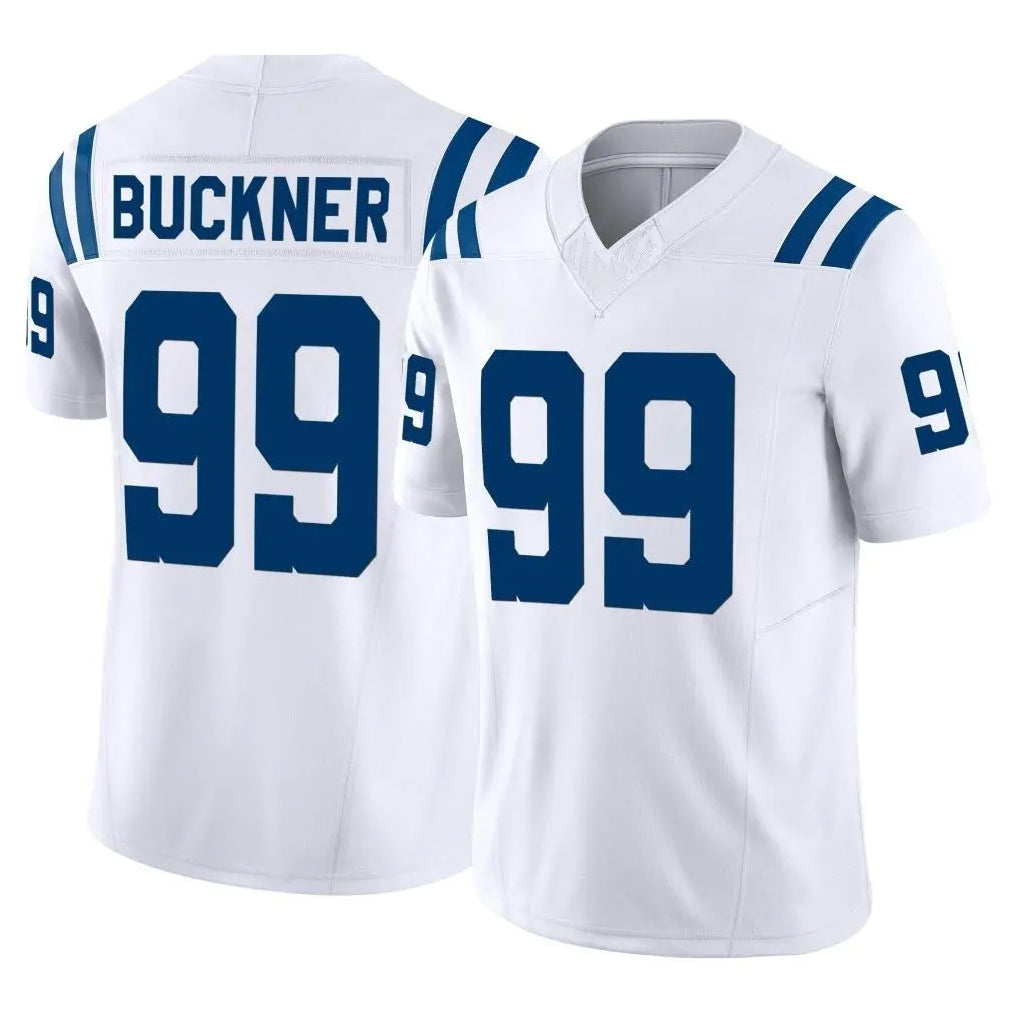 Parkc IN.Colts #99 DeForest Buckner Player White Limited Vapor F.U.S.E. Home Game Stitched Jerseys